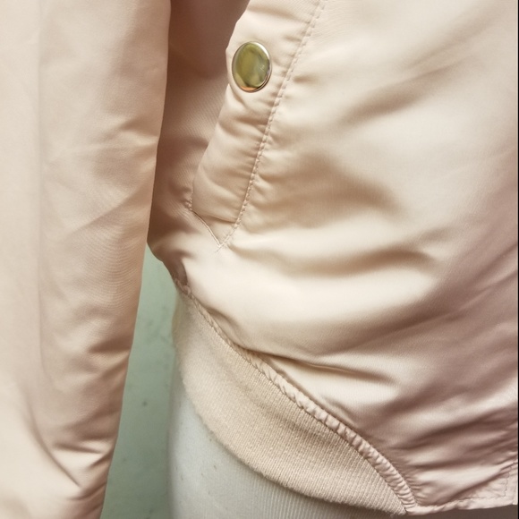 Vera Moda peal pink bomber jacket - Picture 4 of 6